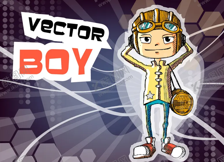 编号：49944510040814279063【酷图网】源文件下载-卡通小孩