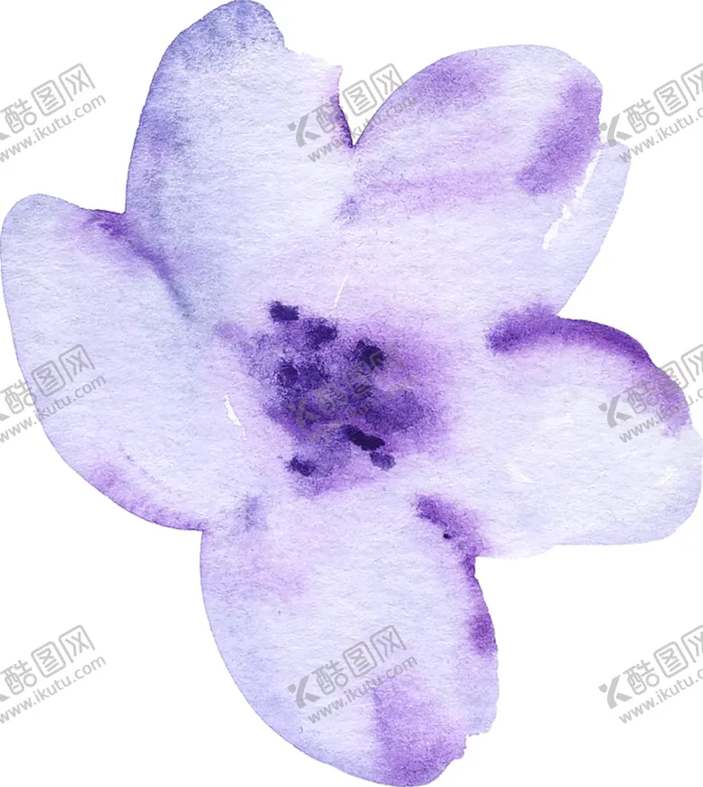 编号：10558801311424134556【酷图网】源文件下载-水彩花卉