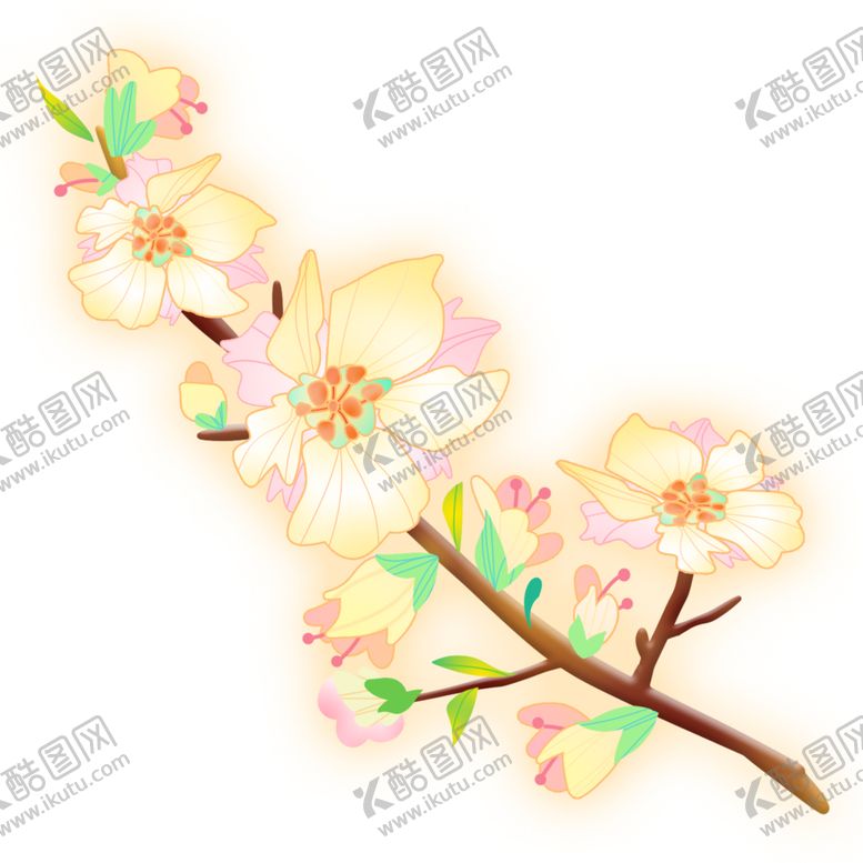 编号：39998409220356376509【酷图网】源文件下载-桃花素材