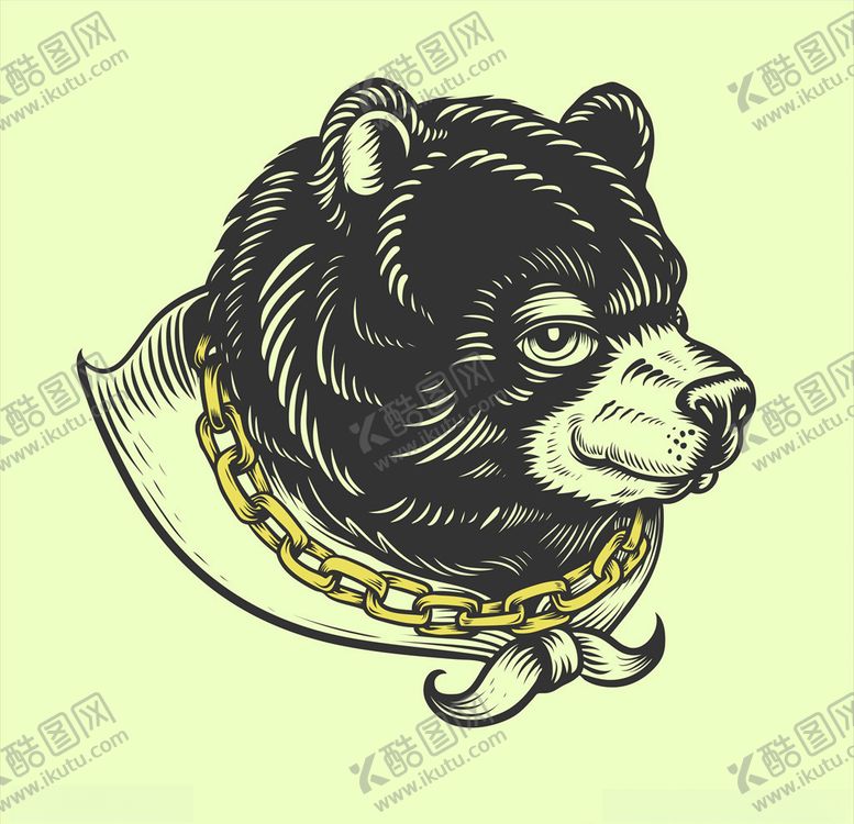 编号：79268409131944055904【酷图网】源文件下载-卡通熊头像