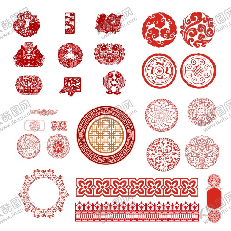 编号：50015405091739032759【酷图网】源文件下载-中式花纹
