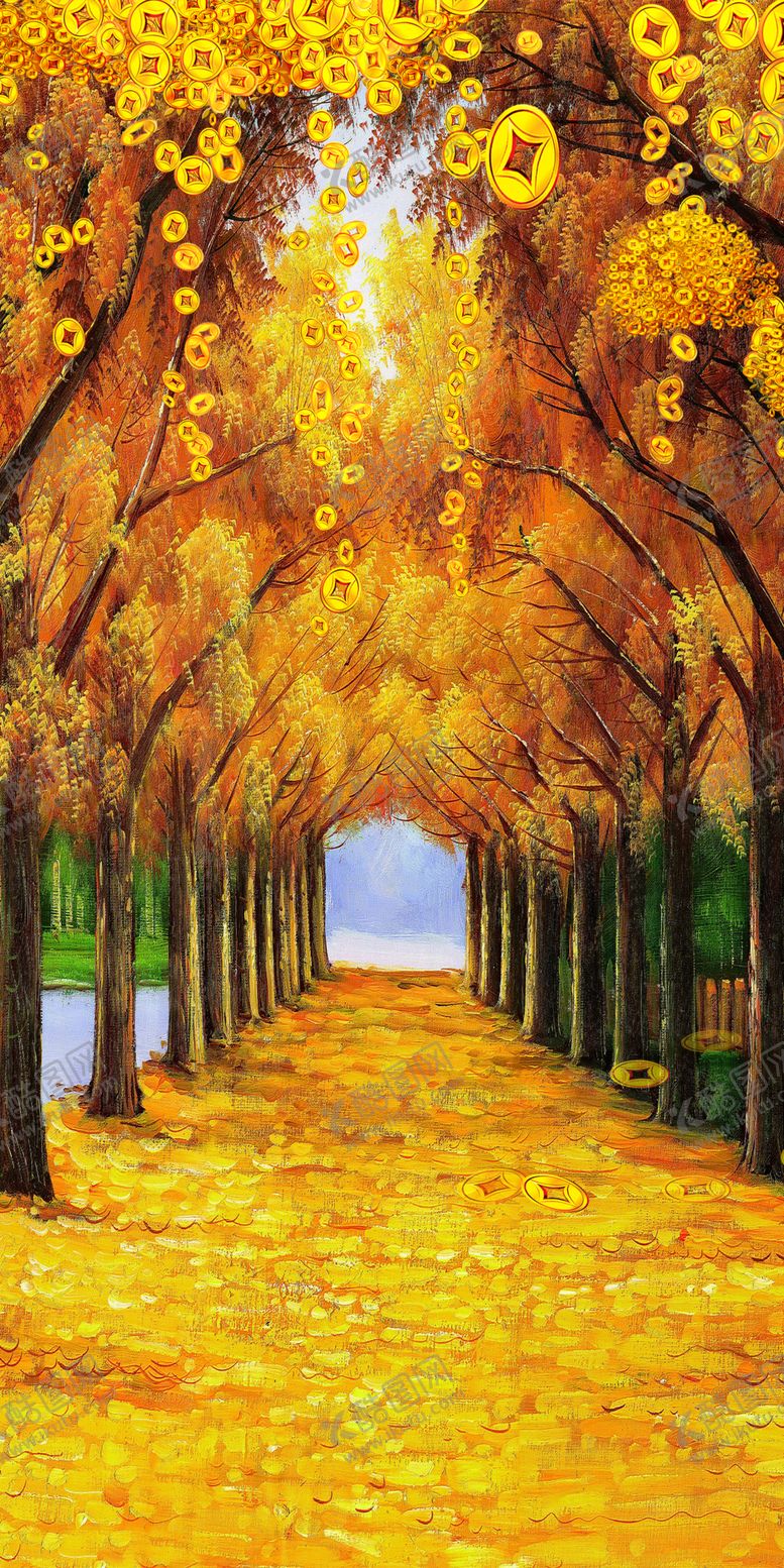 编号：11224209231825011580【酷图网】源文件下载-黄金大道