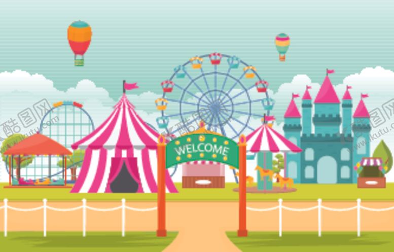 编号：22444606171048456210【酷图网】源文件下载-游乐场