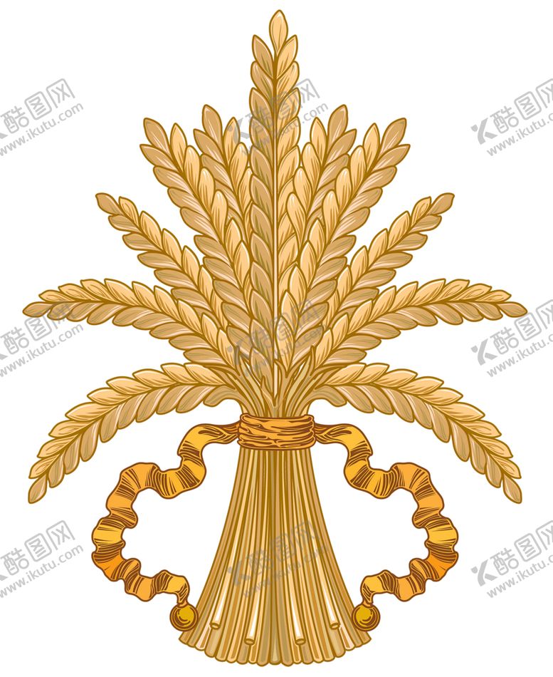 编号：11431910100335105468【酷图网】源文件下载-透明小麦png素材