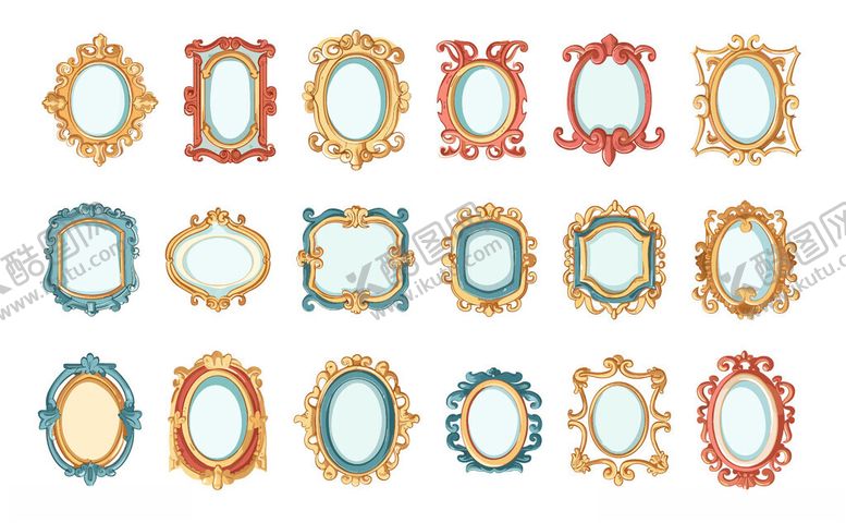 编号：69835811020740013287【酷图网】源文件下载-复古边框相框