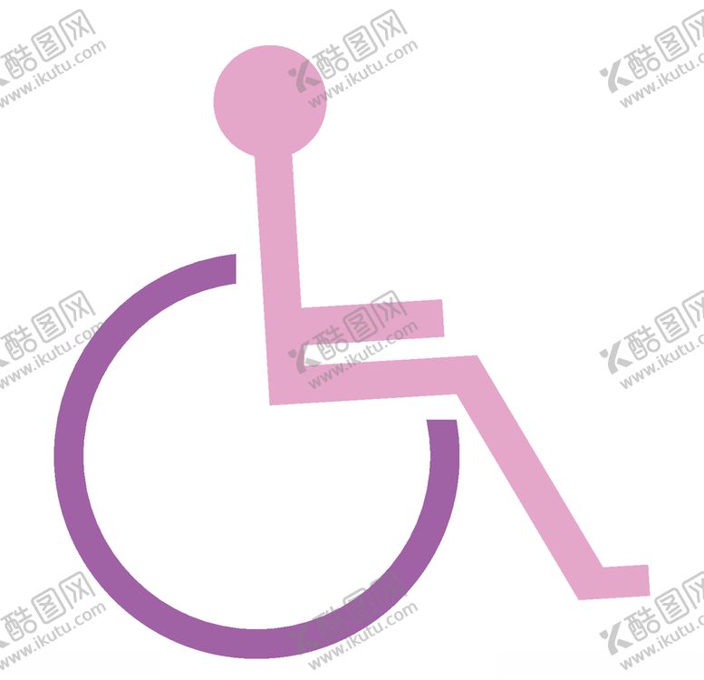 编号：35913305021840563347【酷图网】源文件下载-残疾人标志