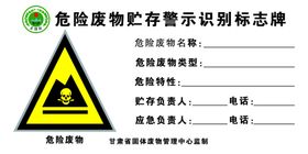危险废物标志牌