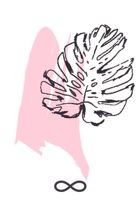 植物抽象装饰画图案