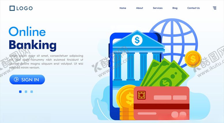 编号：31423710020406414909【酷图网】源文件下载-手机银行