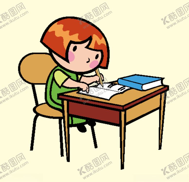 编号：61811809270640305448【酷图网】源文件下载-写字的女孩