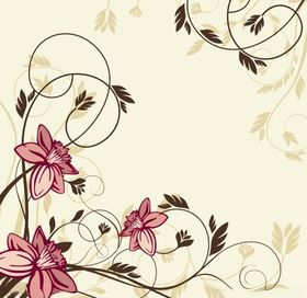 花朵背景边框纹矢量边欧式经典纹