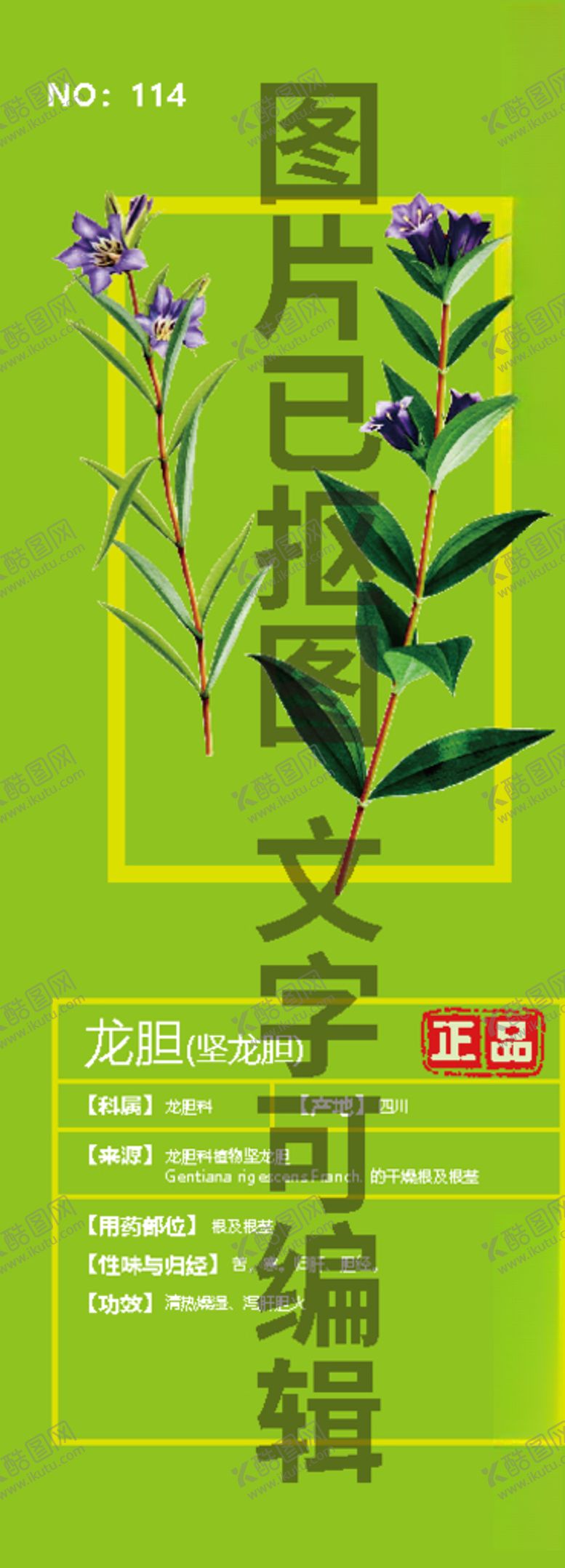 编号：89406504171435477023【酷图网】源文件下载-龙胆