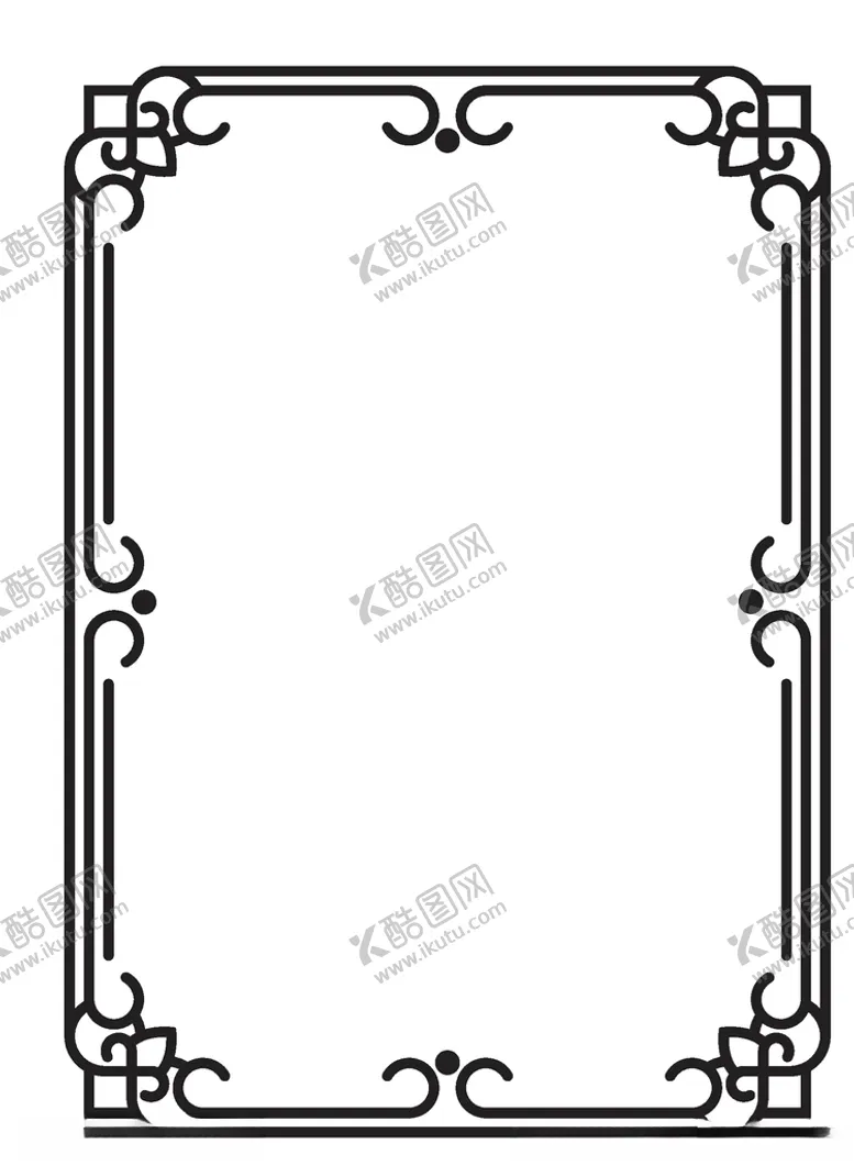 编号：81384604231058266159【酷图网】源文件下载-矢量边框