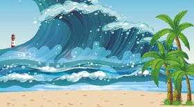 海滩