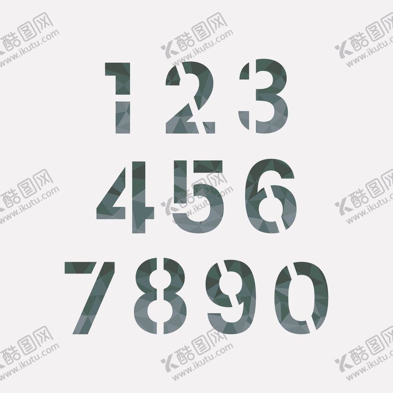 编号：38641604180237052803【酷图网】源文件下载-数字