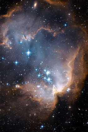 星空背景墙闪光漩涡