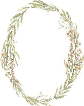 手绘花环