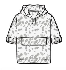 服装款式衣上衣效果单西