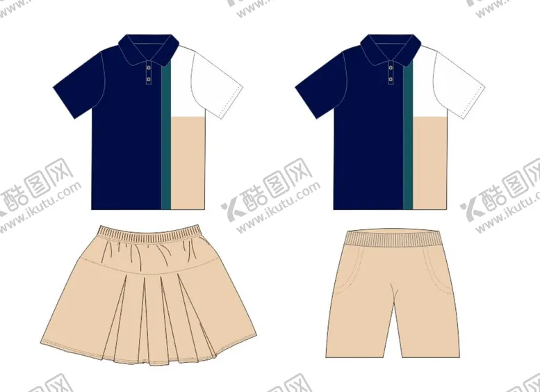 编号：91933601151322099256【酷图网】源文件下载-校服设计