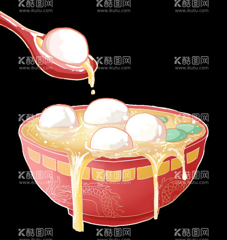 编号：59973910182012123628【酷图网】源文件下载-元宵节元宵节日美食汤圆