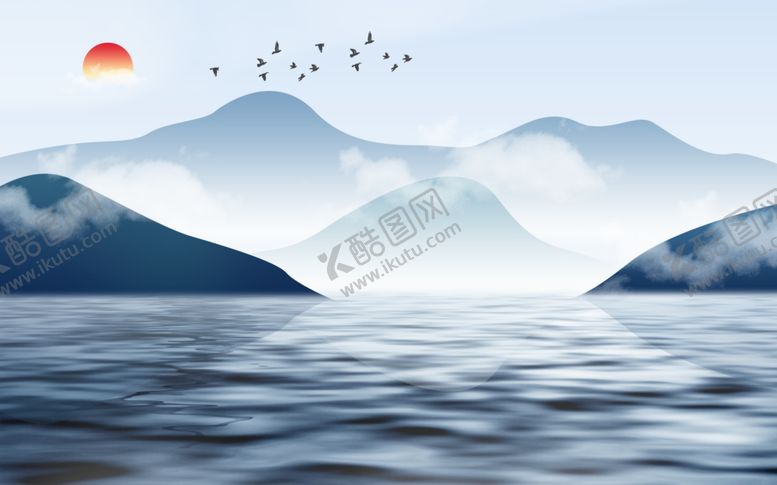 编号：86908304091310489073【酷图网】源文件下载-山水画