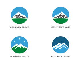 图标彩色渐变签志简洁时间办