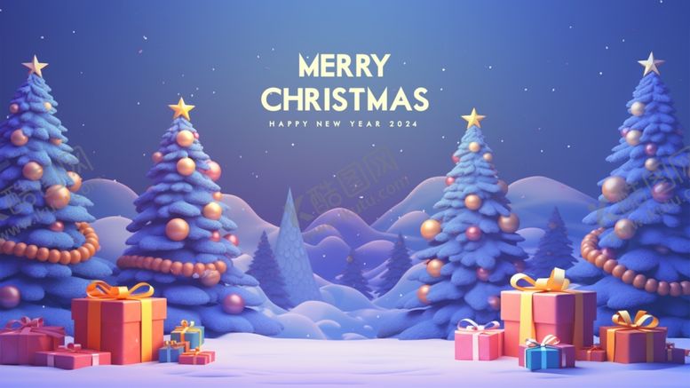 编号：19645203312356512834【酷图网】源文件下载-圣诞节海报素材