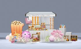 婚礼甜品区