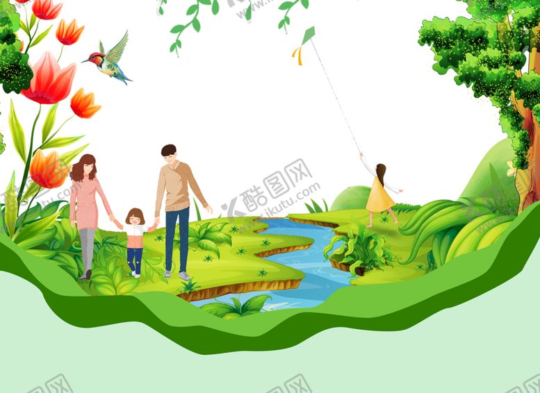 编号：42121810281405563365【酷图网】源文件下载-绿色背景