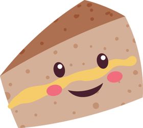 卡哇伊美食AI设计素材AI矢量图可爱
