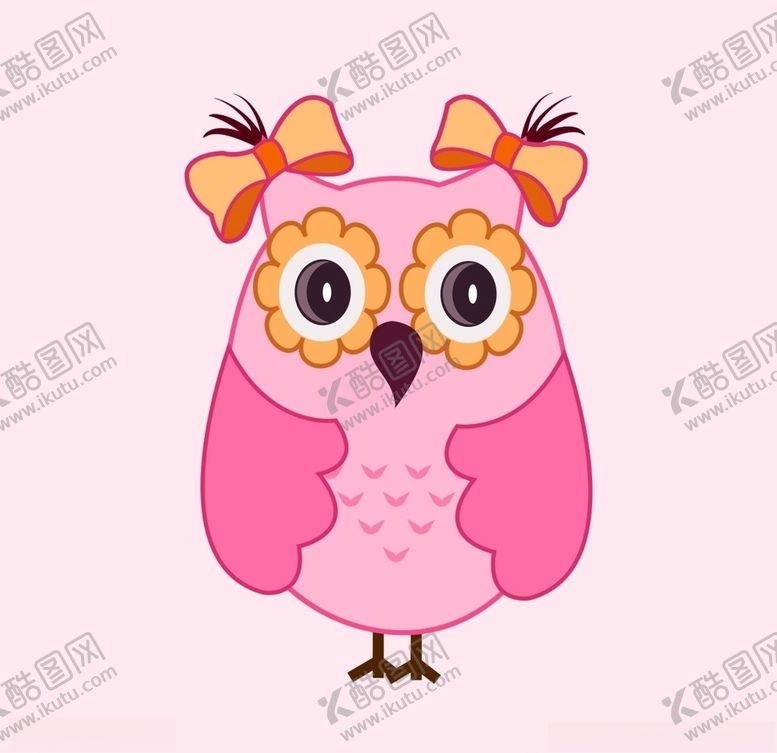 编号：83478609230040483804【酷图网】源文件下载-卡通猫头鹰