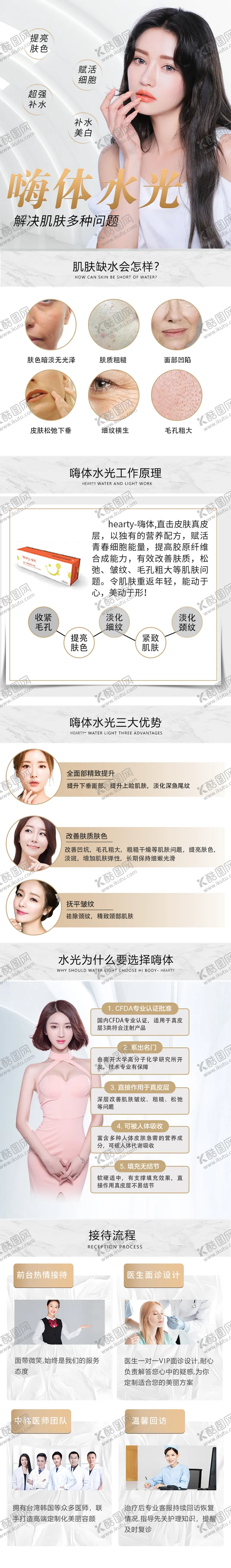 编号：57361811200606565633【酷图网】源文件下载-嗨体水光针电商详情页