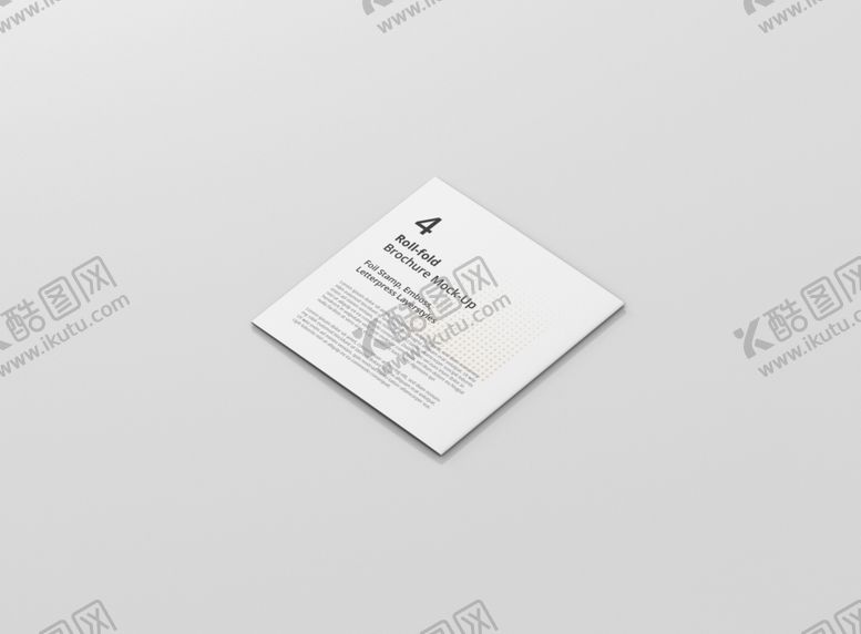 编号：59470509260032139799【酷图网】源文件下载-折页效果图样机