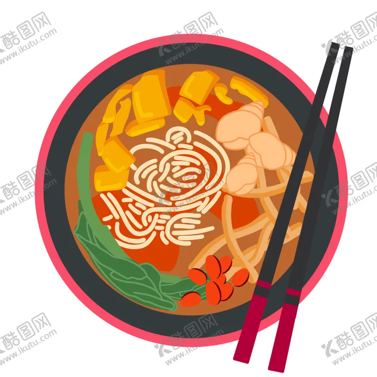 编号：89746309282340195734【酷图网】源文件下载-螺狮粉手绘素材