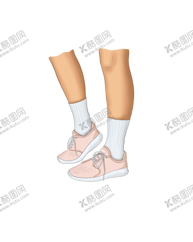 编号：65696309251256081255【酷图网】源文件下载-膝盖小腿鞋子脚