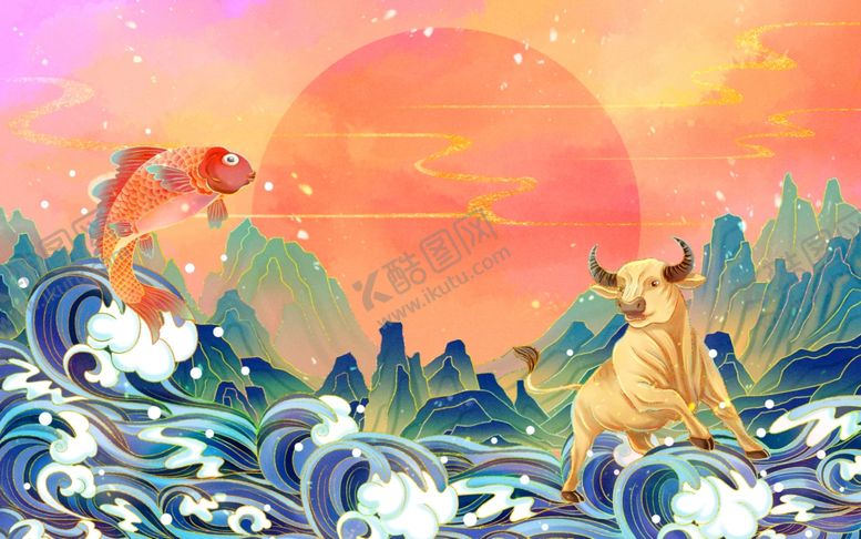 编号：35149901131448327024【酷图网】源文件下载-国潮背景