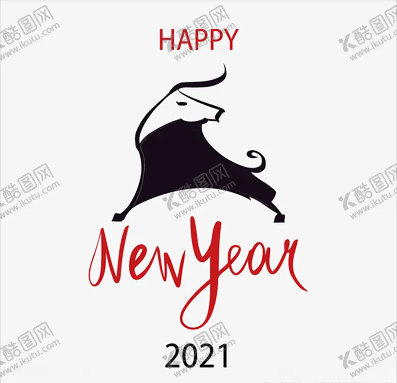 编号：61980106280134554617【酷图网】源文件下载-2021抬头牛