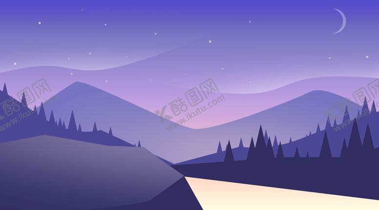 编号：65102709230404366154【酷图网】源文件下载-卡通风景