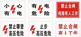 安全牌标识牌标志牌警示