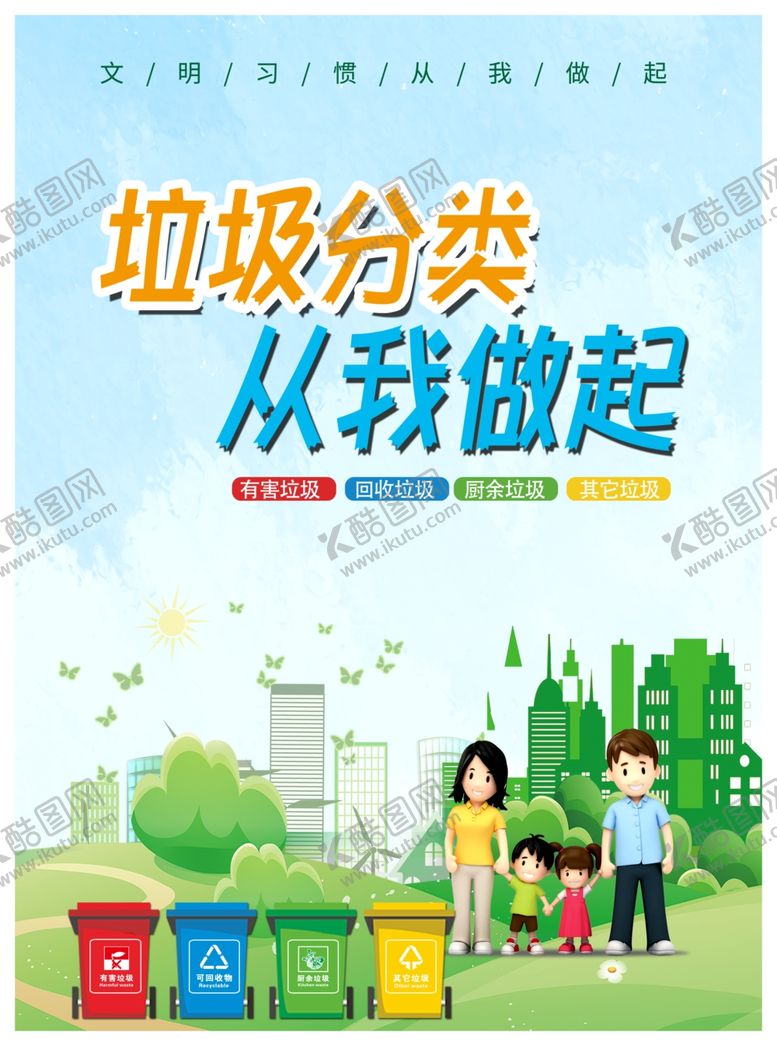 编号：50727010030755349661【酷图网】源文件下载-垃圾分类