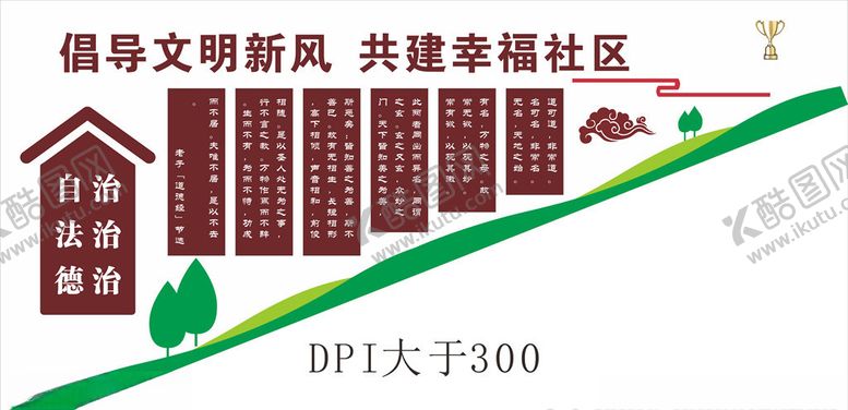 编号：99360810041732403828【酷图网】源文件下载-社区墙面