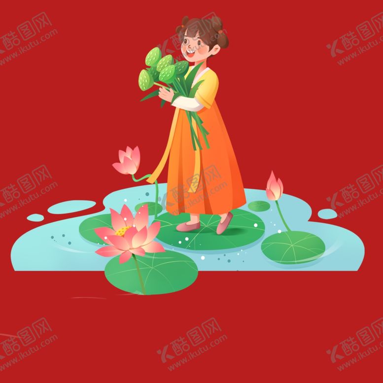 编号：87213101150043331184【酷图网】源文件下载-手绘古代仕女