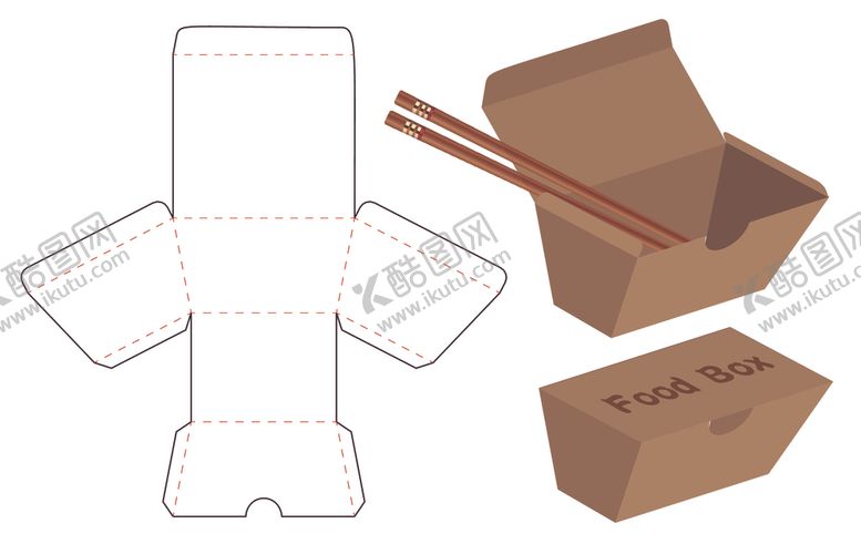 编号：31804309180950568505【酷图网】源文件下载-纸质包装盒刀模设计图