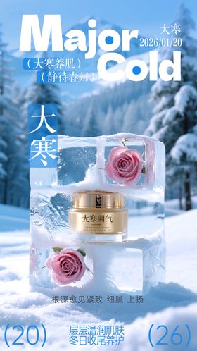 大寒节气护肤品