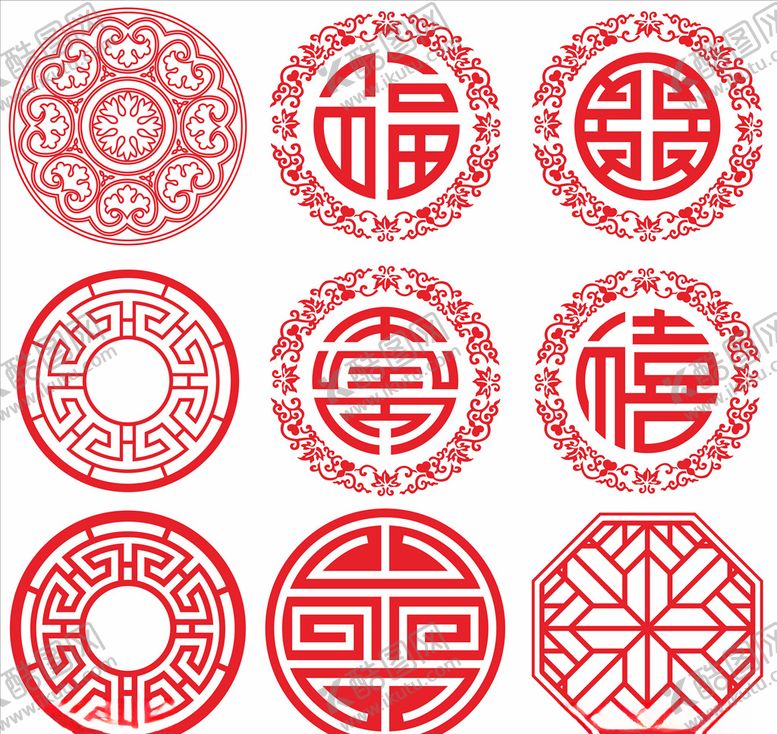 编号：53993209231217499341【酷图网】源文件下载-传统花纹