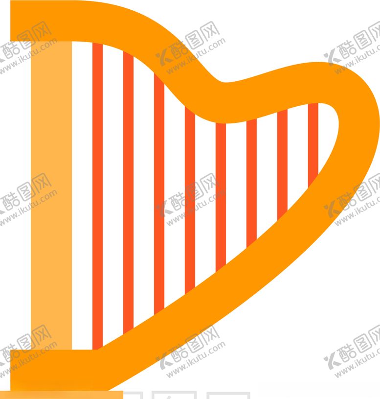 编号：66140105061204556058【酷图网】源文件下载-竖琴