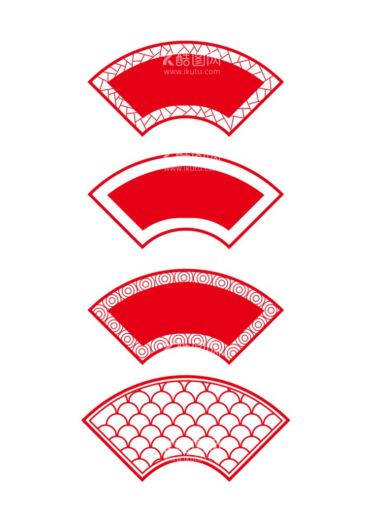 编号：29029211130847059475【酷图网】源文件下载-扇形边框 