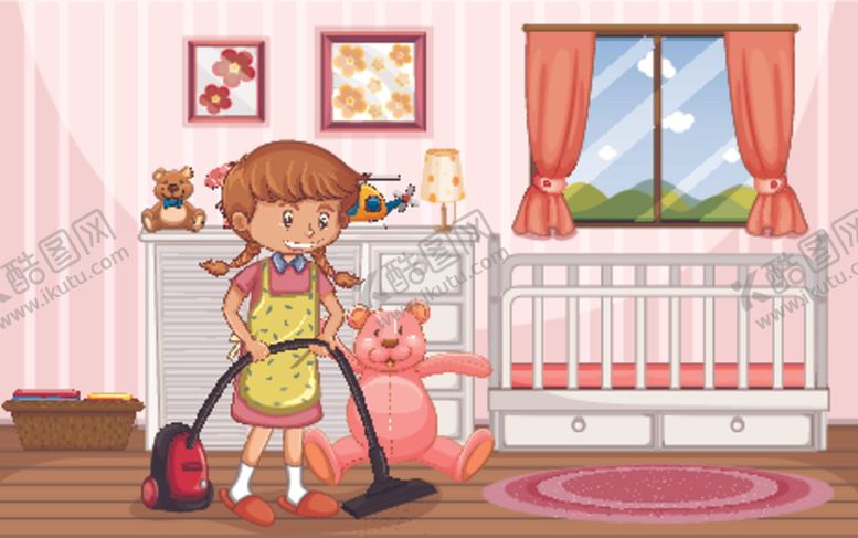 编号：64942310051837026901【酷图网】源文件下载-卡通儿童插画