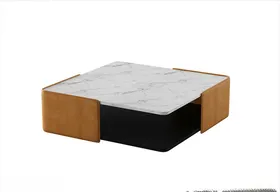 3D茶几模型客厅茶几家具