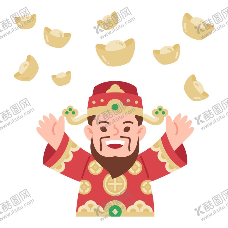 编号：02485709300106327231【酷图网】源文件下载-财神